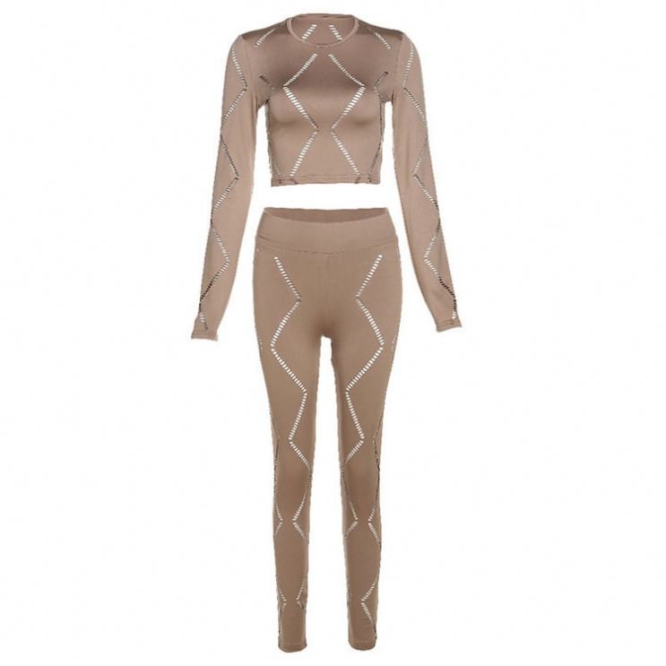 Mesh See Through Pants Women Hot Sexy High Waist Patchwork Sheer Leggings Body