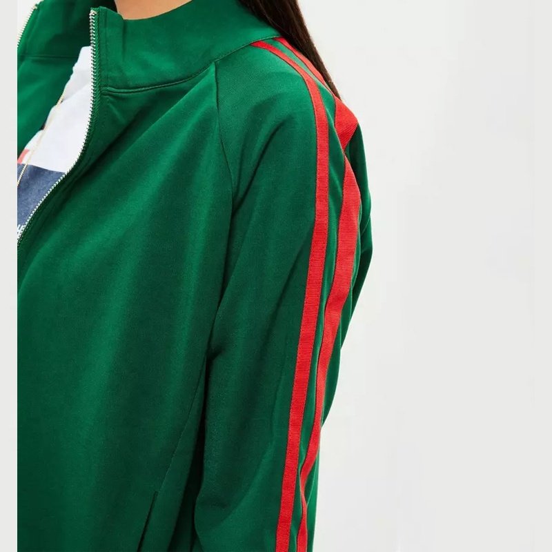 Custom letter embroidered fleece thick loose casual drop shoulder sweater and jogger tracksuit women sweatsuit set
