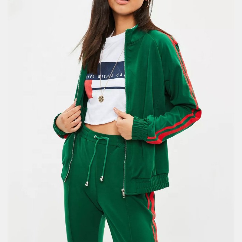 Custom letter embroidered fleece thick loose casual drop shoulder sweater and jogger tracksuit women sweatsuit set