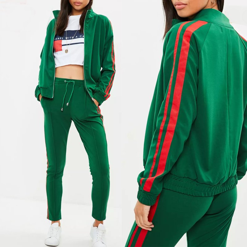 Custom letter embroidered fleece thick loose casual drop shoulder sweater and jogger tracksuit women sweatsuit set