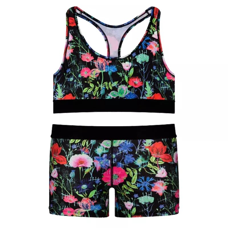 oem Brand Quality Eth Kuayue New Ika Designer Brand Women's Set 2pc Jogger Plus Size Bra Short Girl Women Sets Underwear Boxers