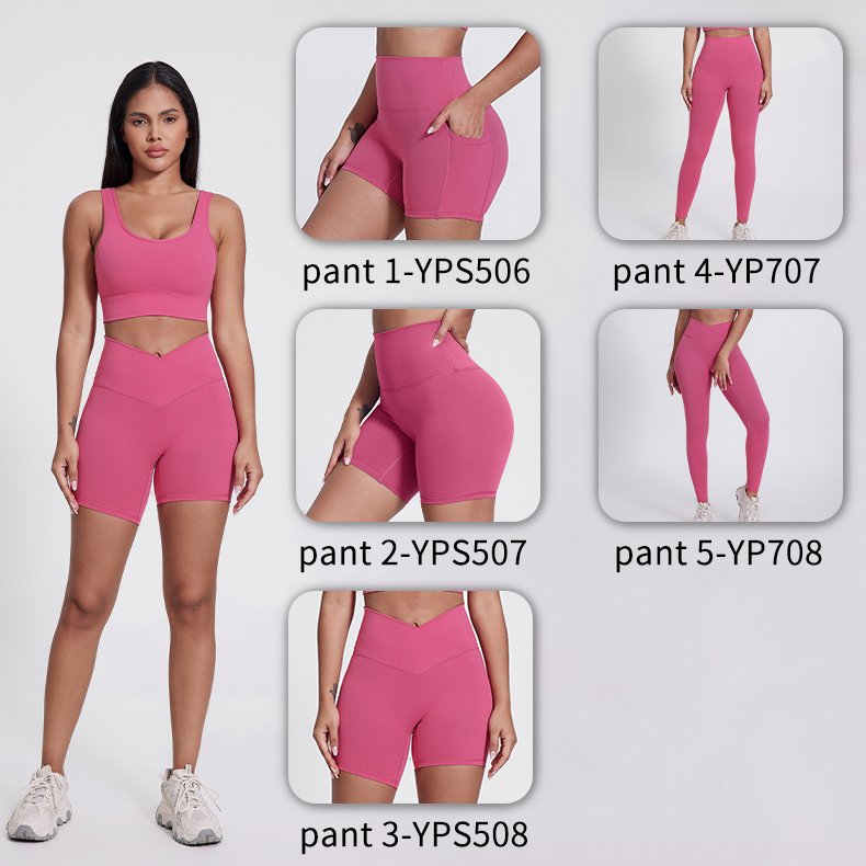 Women's Sexy Sling U Neck Sports Bra Fitness Clothing Beautiful Back Crop Top Detachable Chest Pads Workout Yoga Bra For Women