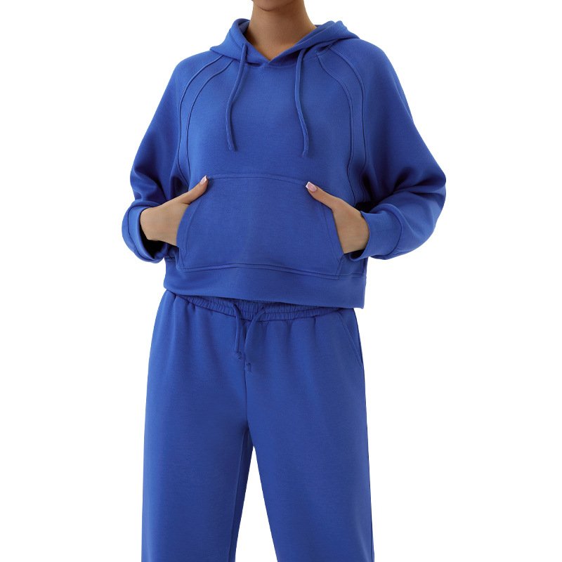 Womens 2 Piece Outfits Lounge Hoodie Sweatsuit Sets Sweatshirt Baggy Fall Fashion Sweatpants with Pockets Women's Hoodies