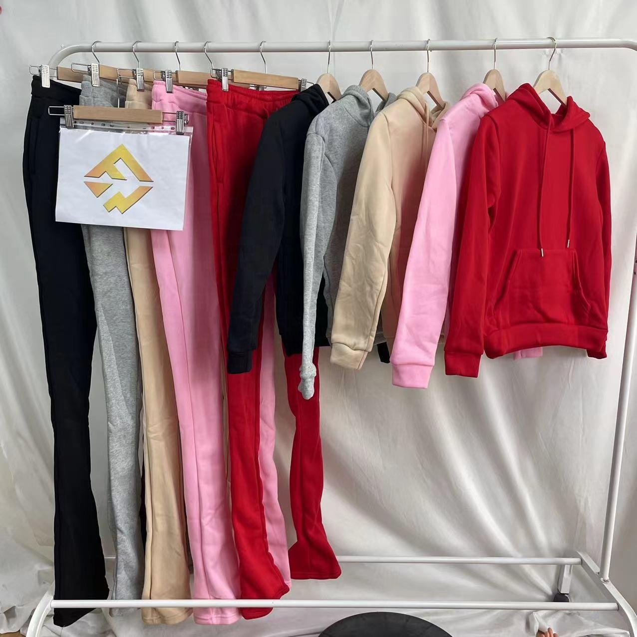 2024 Womens Fall Clothing Long Sleeve Cable Knitted Knot Trousers Sweaters Winter Outfits Two Pieces for Women