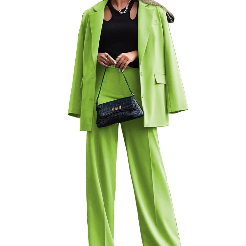 2024 The Latest Custom Casual Elegant Suit Set Two Piece Suit And Pants Set Plus Size Women's Sets