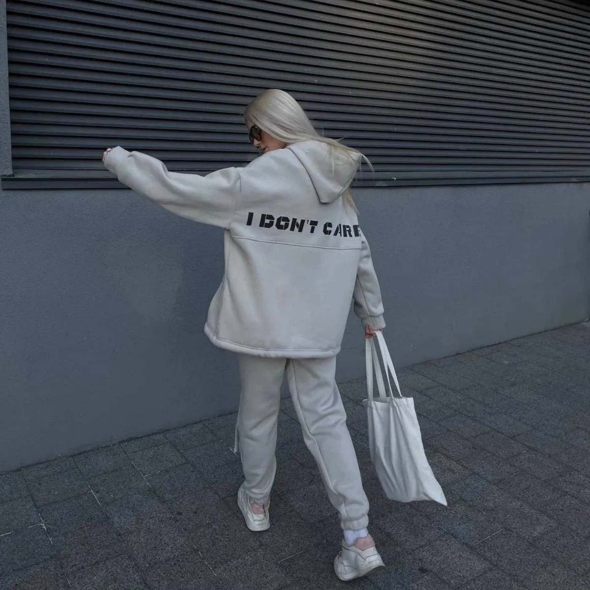 RUIQUWIN Custom Logo Blank Women Two Piece Set Heavyweight Cotton Hoodie And Pants Workout Sets For Women