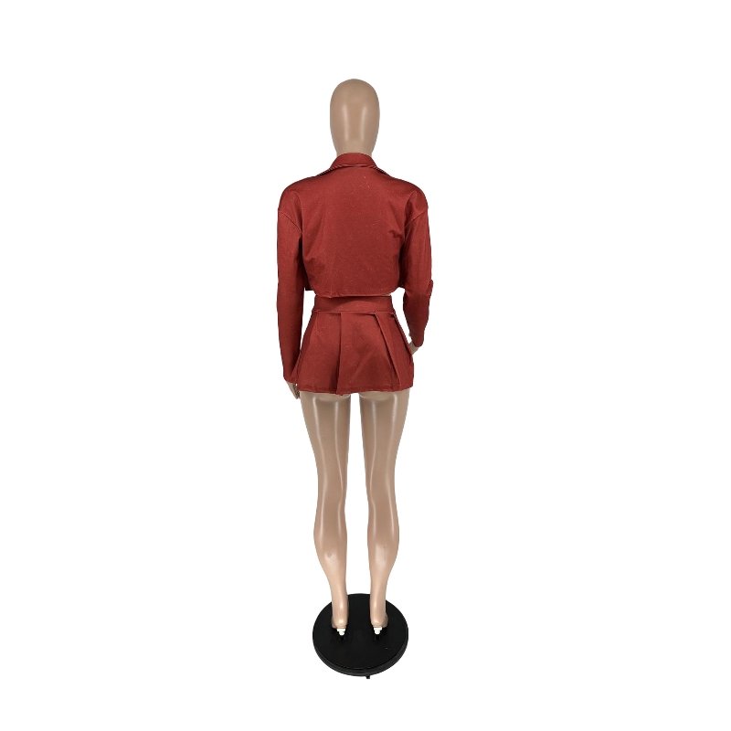 2024 Loungewear Casual Bra Tank Tops And Jacket And Mini Skirt 3 Piece Set Streetwear Plus Size Women Clothing