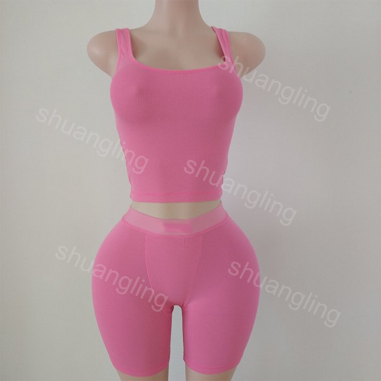 Loungewear Women Sets Manufacturer Custom Logo Scoop Neck Top with Leggings Lounge Wear Women's Sets