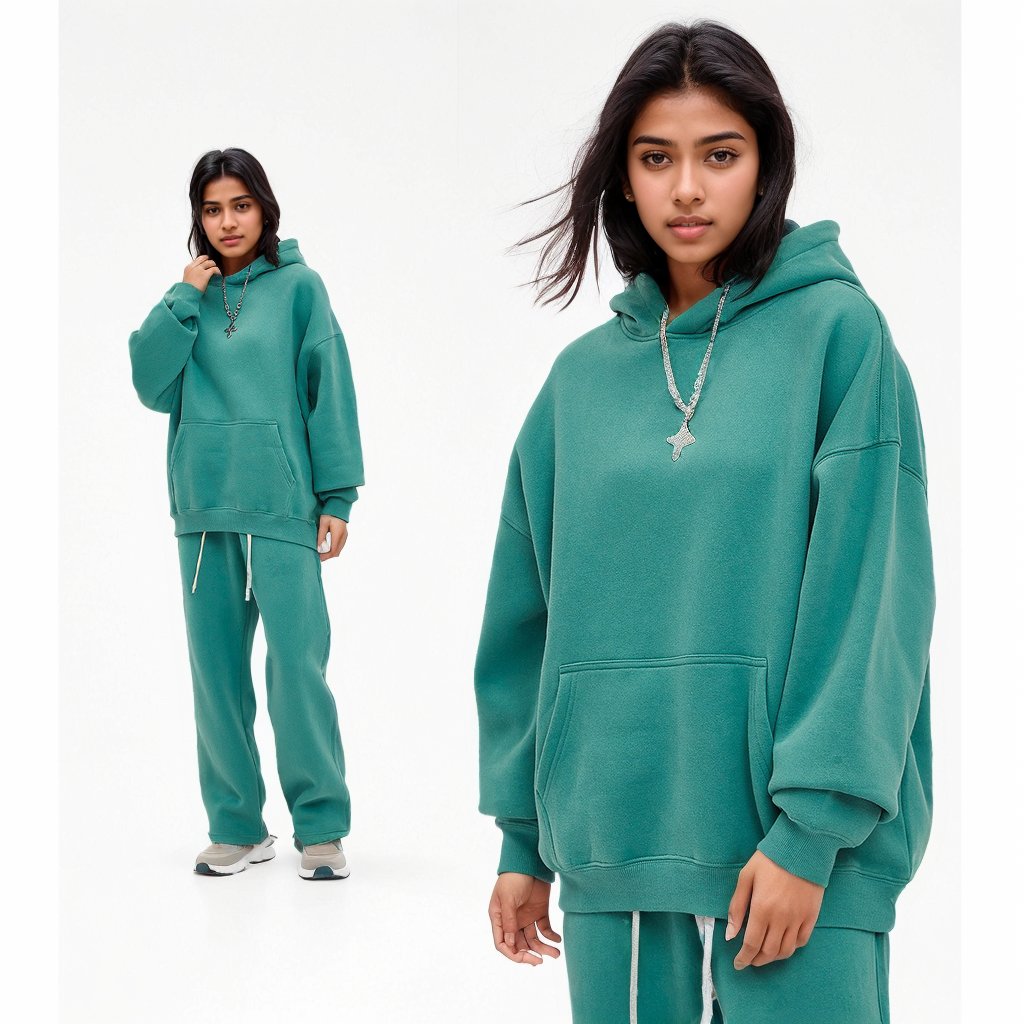 Custom Cotton Fleece Women Jogger Set 2 Pieces Set Sweat Suits Joggers Pants s Hoodie And Sweatpants plus size women's sets