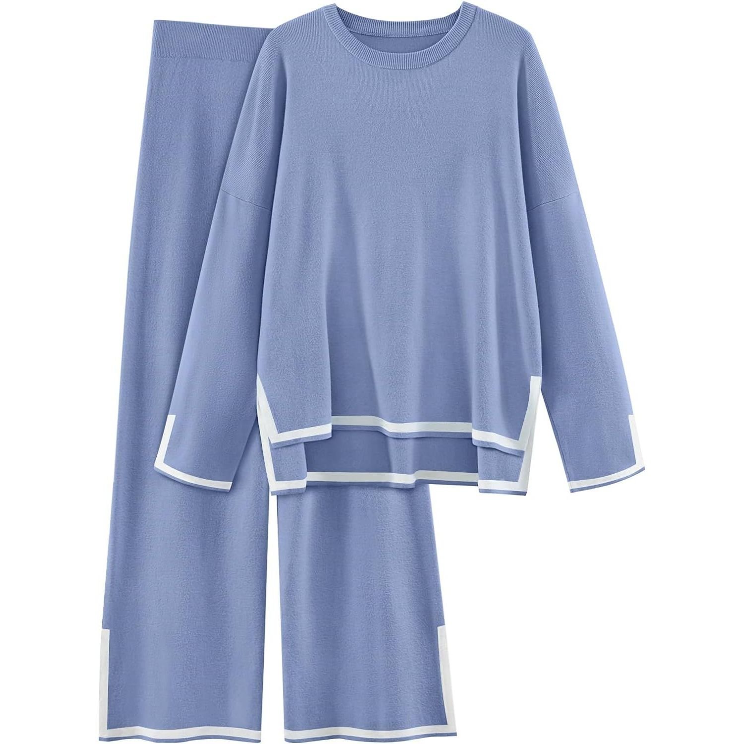 Custom Made Fashion Sweatsuits Home Wear Outfit Sweats Casual Loungewear Fashion Pullover Sweatsuits For Women