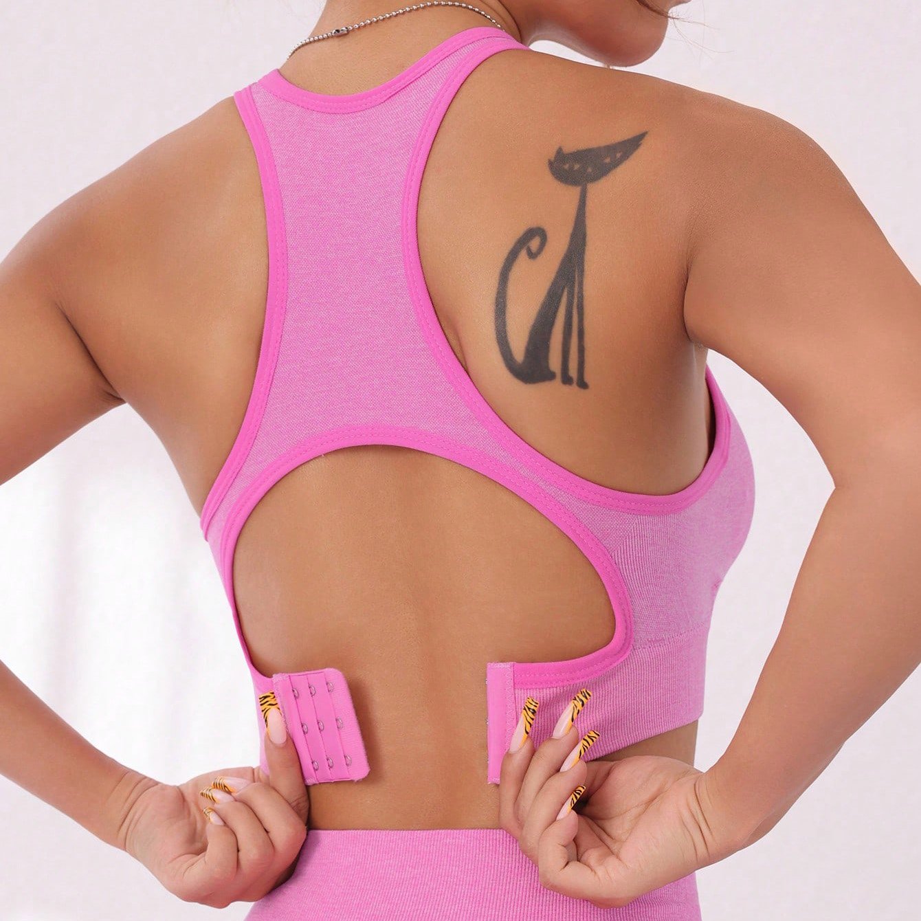 fitness yoga bra for running sports workout top Sports Adjustable Buckle bra Yoga Clothing gym fitness sets 2 pieces sports set