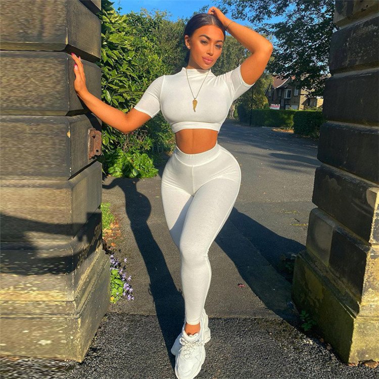 Hot Selling Women Clothes 2021 2 Piece Set Women Two Piece Pants Set