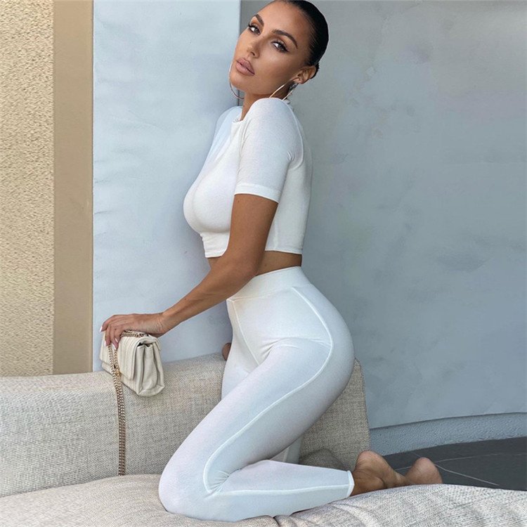 Hot Selling Women Clothes 2021 2 Piece Set Women Two Piece Pants Set