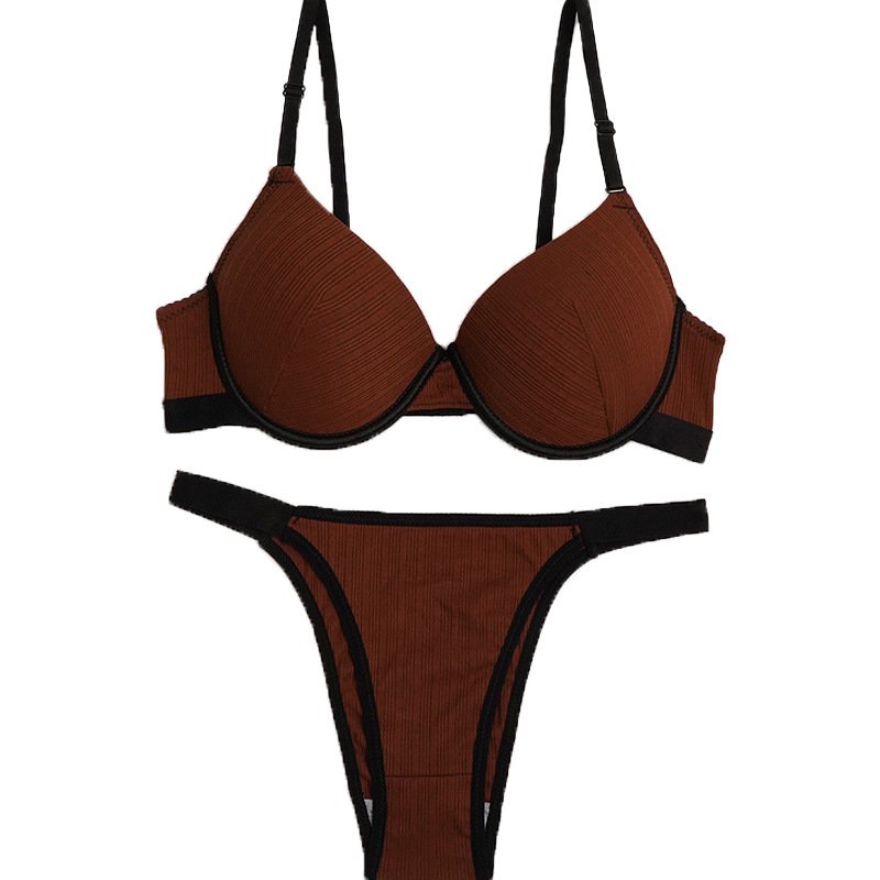 Charming Bra Underwear Set Two Piece Women'S Underwear Push Up 2023 New Japanese Mature Women Sexy Plus Size Lingerie Hot Sale
