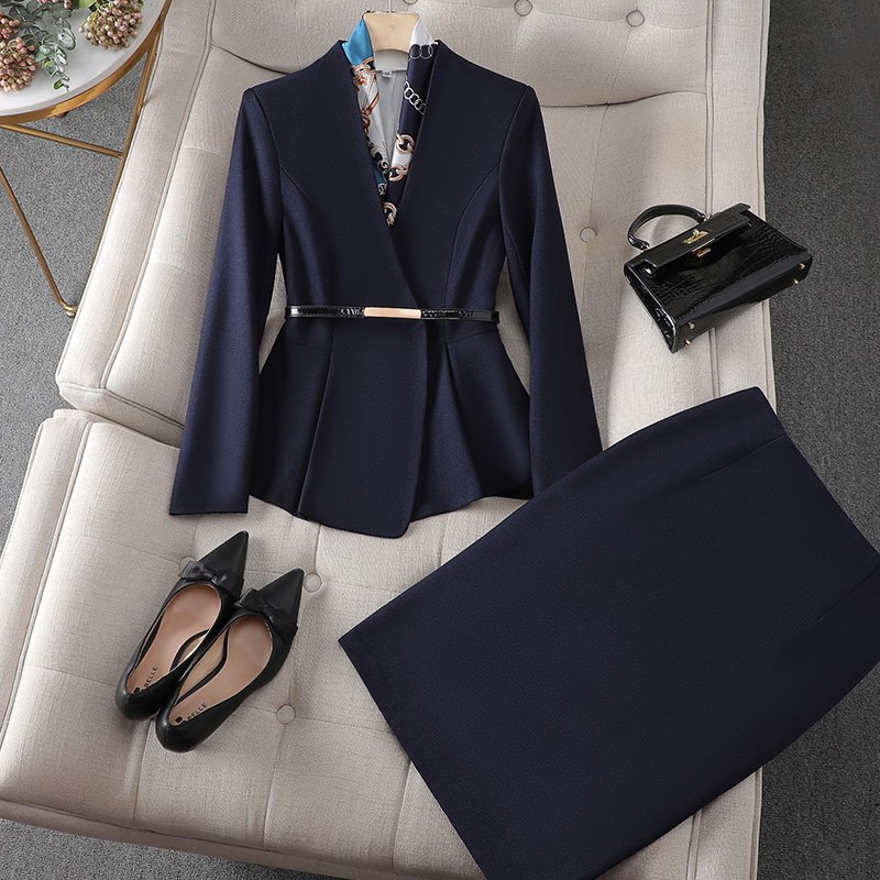 High quality fashionable elegant women's tuxedo business office suit women's trousers suit