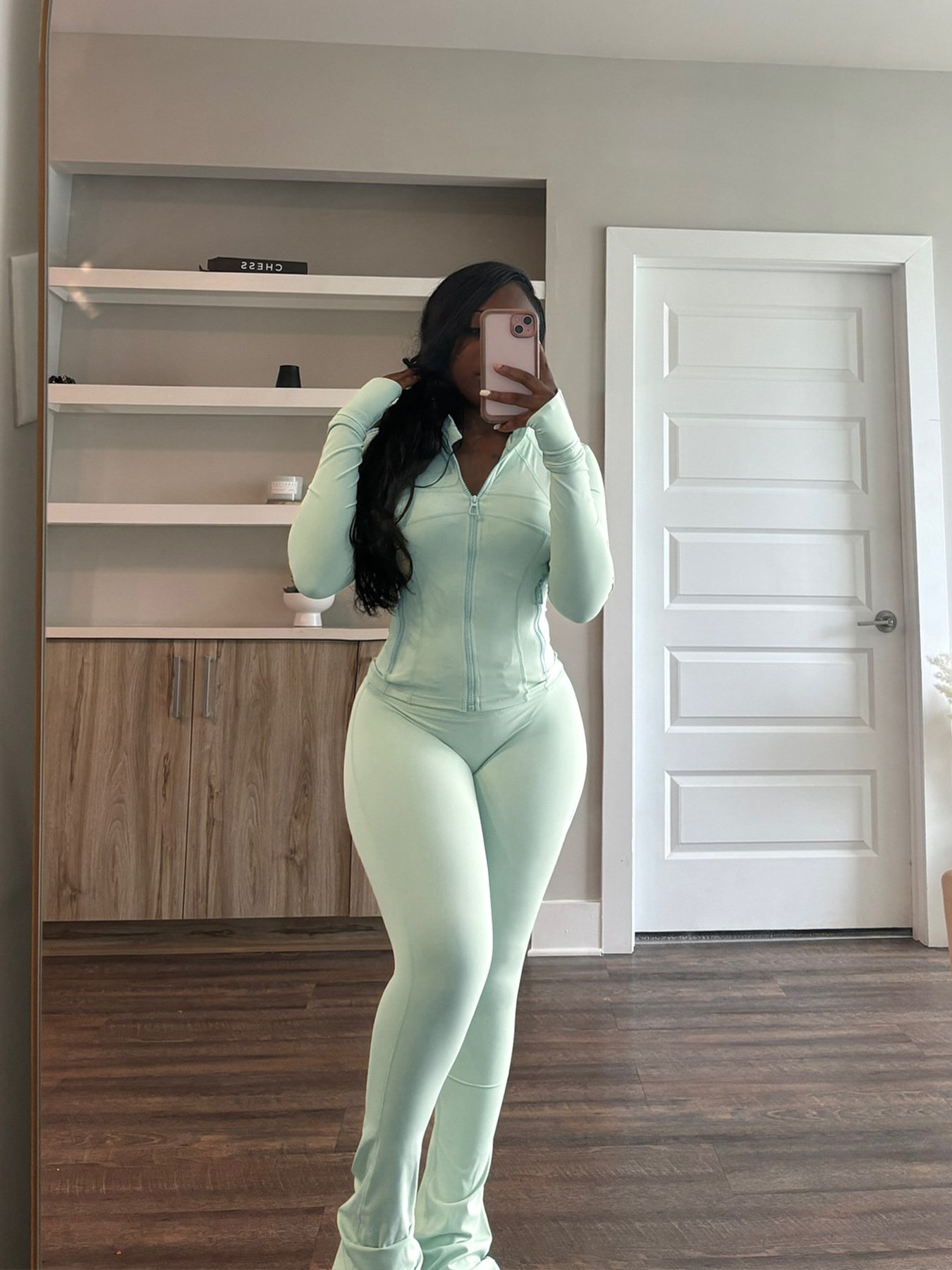 Fall fashion women clothes 2-piece women's female tracksuit set sportsuit truck suit in sport