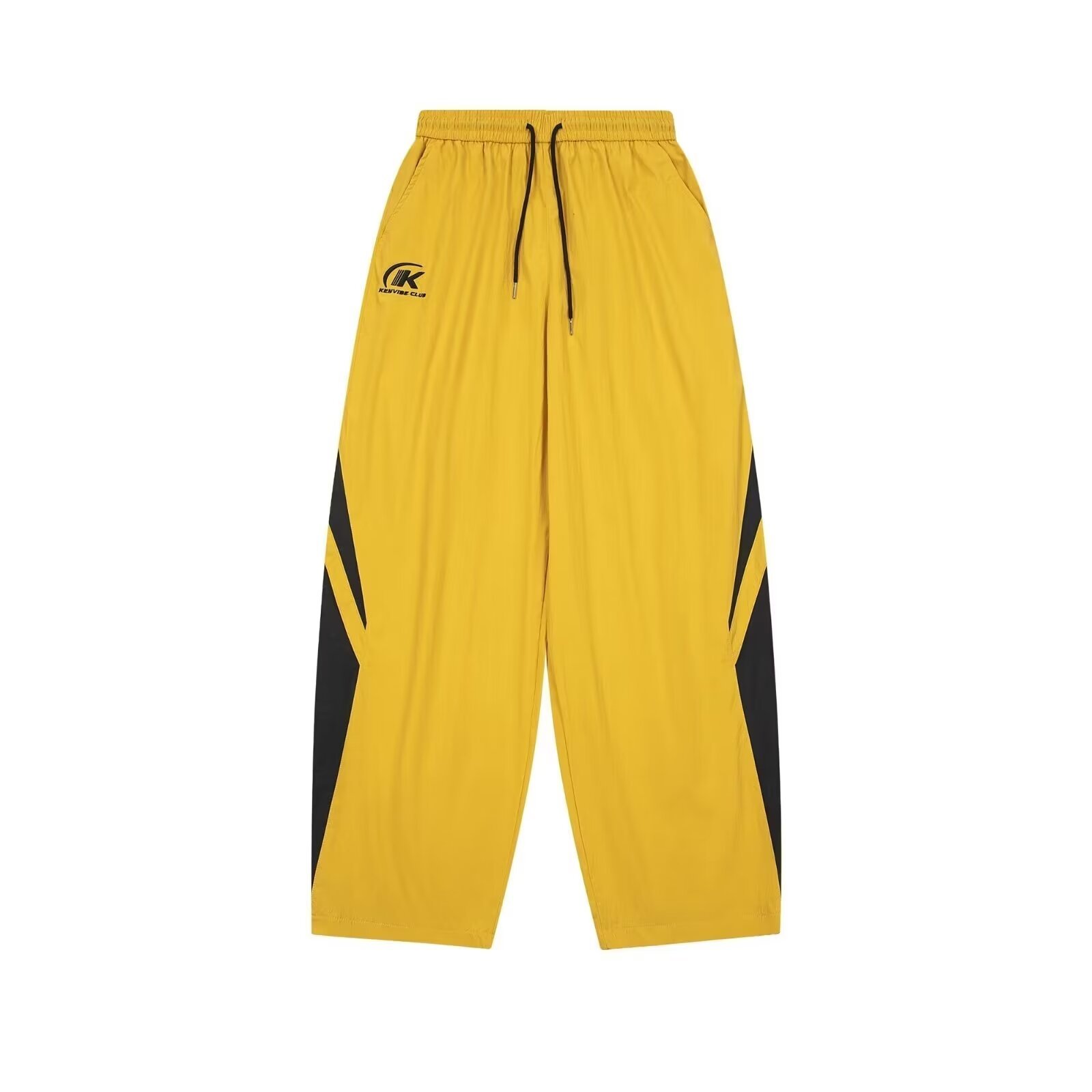 Hip hop street dance matching color casual pants women 2024 spring and fall new loose pants American sports wide-leg pantsv
