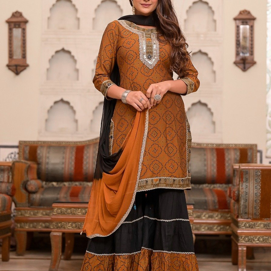 designer sharara sets for womens with latest desgin 2023