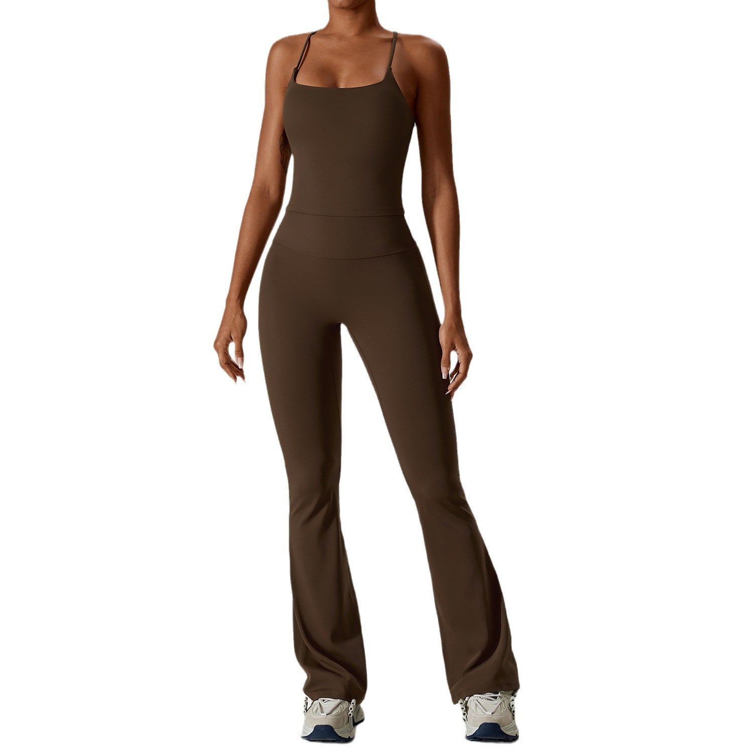 Wholesale Women Sports Gym Wear Workout Set Tights Crop Top 2 Pieces Seamless Long Sleeve Fitness Yoga Set