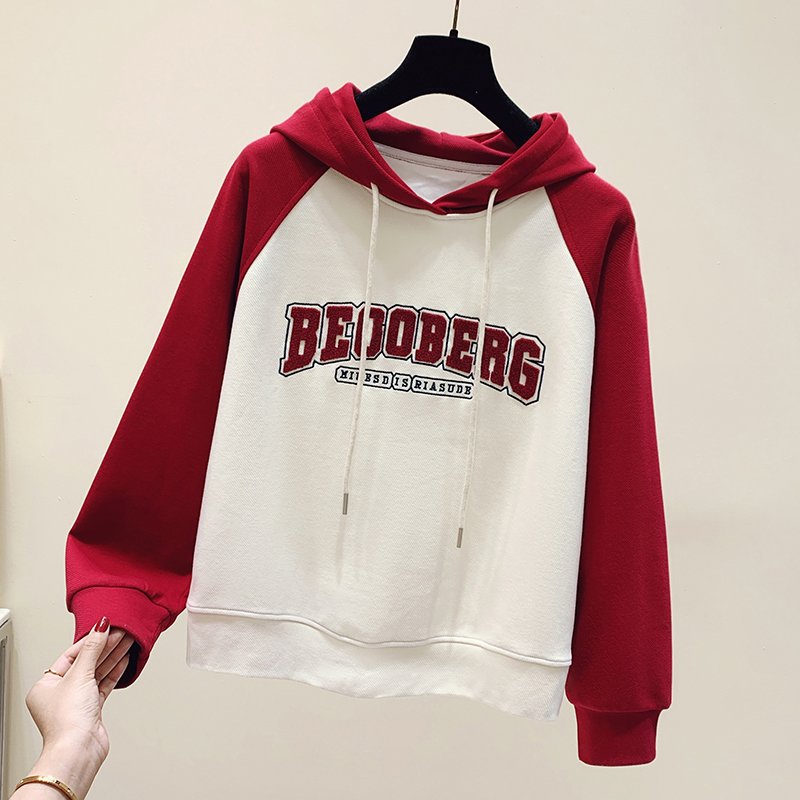 custom wholesale hoodi high quality 100% cotton plain cropped puff print hoodies set and sweatshirt for women manufacturer