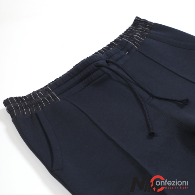 High Quality Italian Custom sweat pants for Women Wholesale of pants and trousers Made in Italy