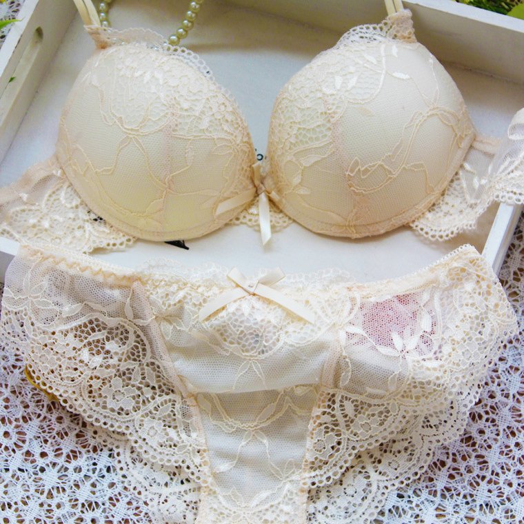 Sexy lace women's underwear Bra Set women push up bra set lingerie underwear