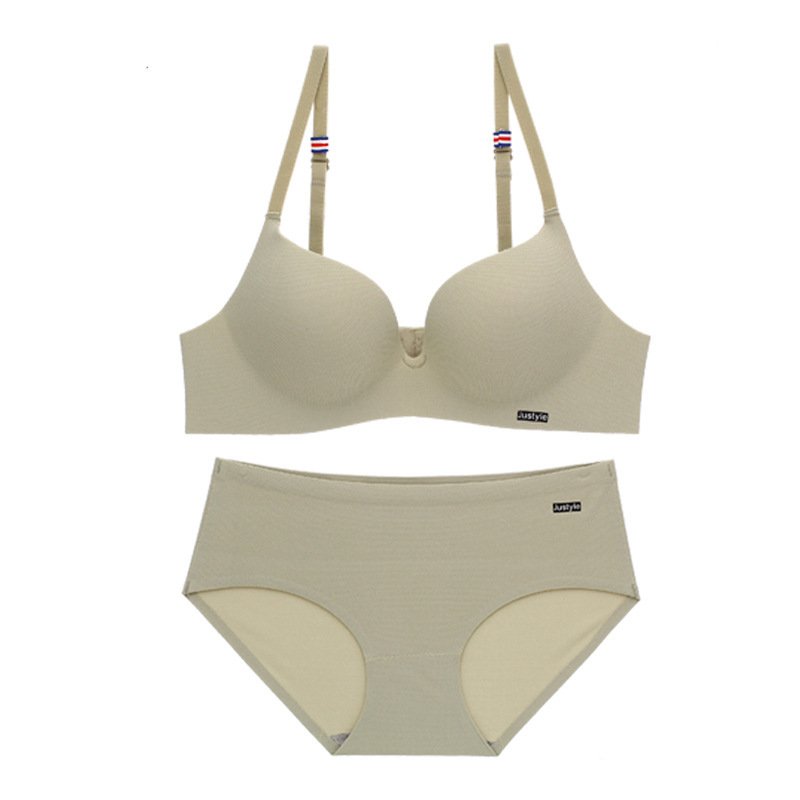 Women's underwear panties sexy seamless lingerie set push up breathable girl's bra and panty set