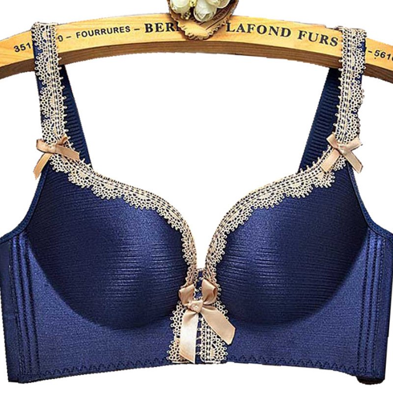 New Style Lace and Traceless Design Underwear and Bra Set Wireless Bra Set For Women