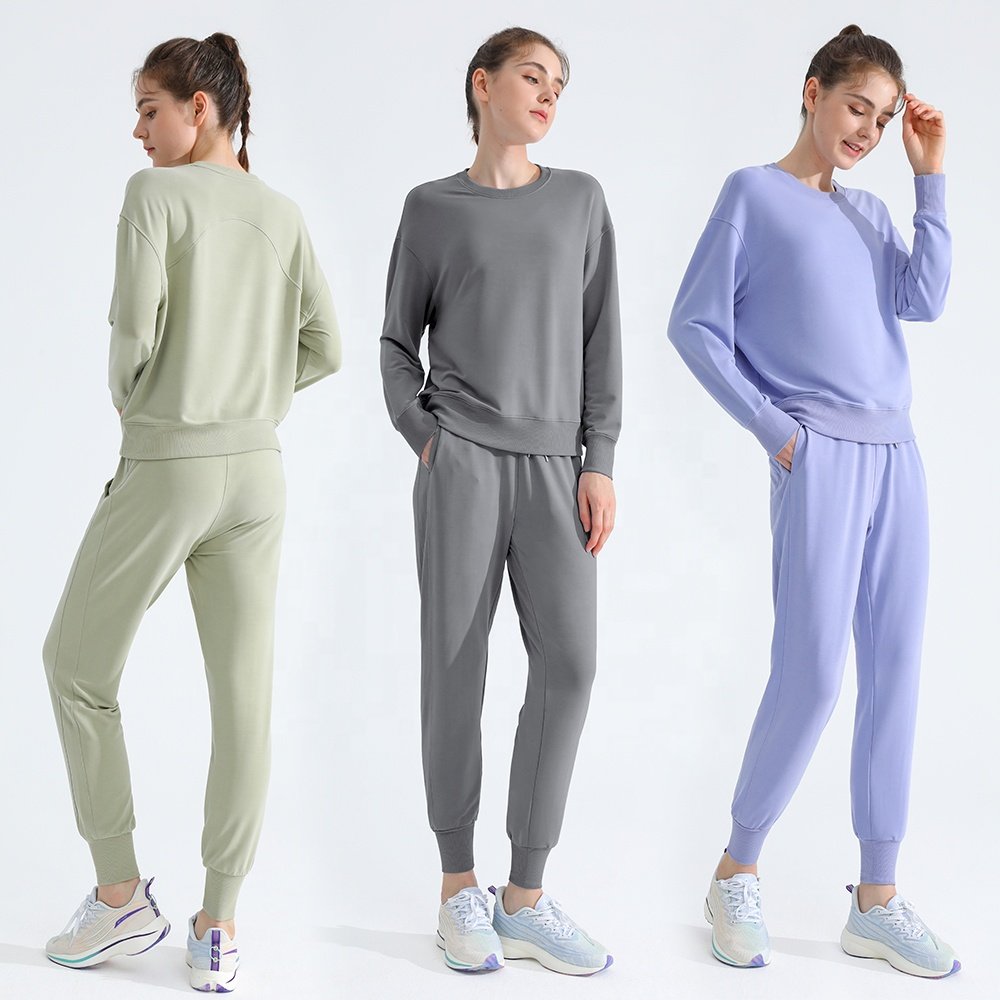 Women's XL Gym Yoga Set Breathable Modal Quick-Drying sweat suit Fitness Wear for Running for Adults