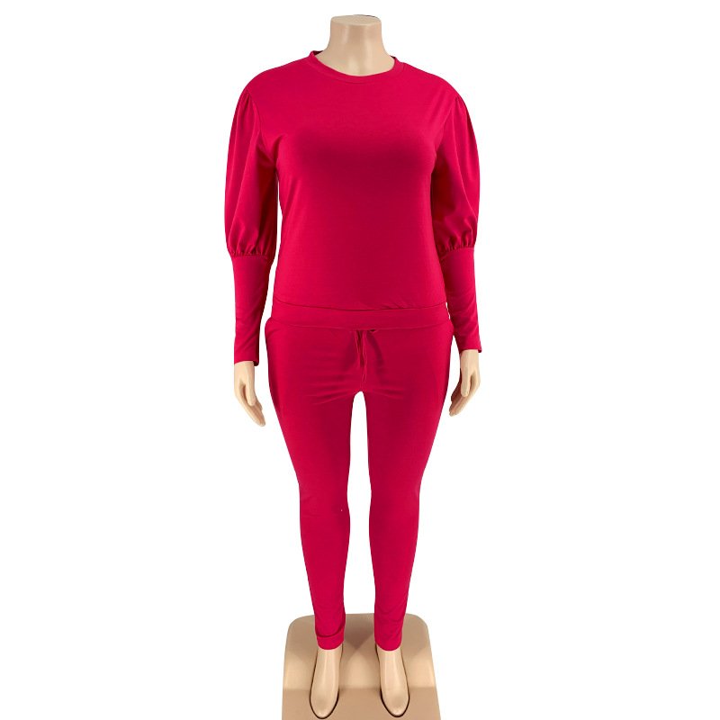 Women spring 2024 girl jogging suit plus size women's sets