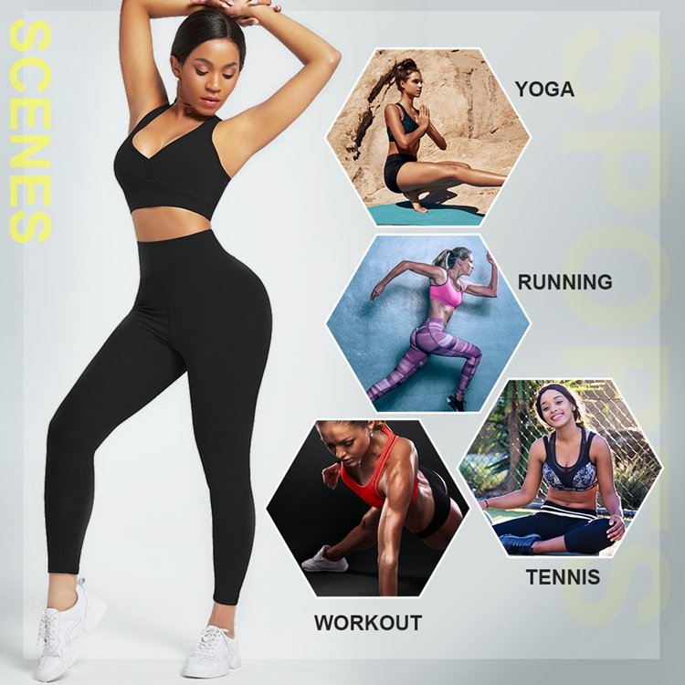 Seamless Quick Dry Yoga Set Sport Wear Suit Sport Clothing Fitness Sets Fitness Clothing Yoga Women Activewear Sets For Women