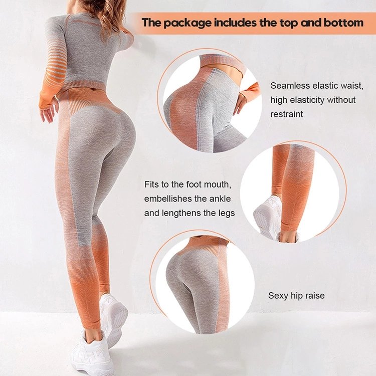 Seamless Quick Dry Yoga Set Sport Wear Suit Sport Clothing Fitness Sets Fitness Clothing Yoga Women Activewear Sets For Women