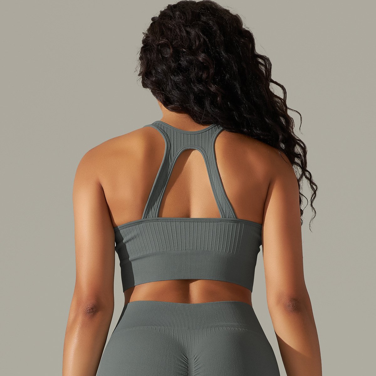 Wholesale Sportswear Women's Yoga Outfit Clothing High Waist Breathable Booty Scrunch Leggings Set Yoga Shorts Sets