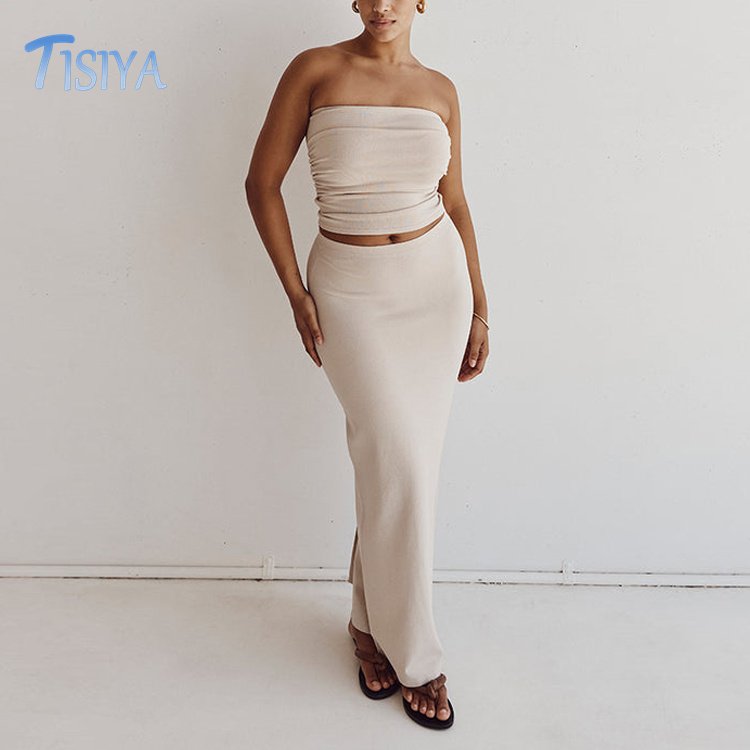 2023 New designs OEM customs fashion daily women's sets casual two piece set women clothing