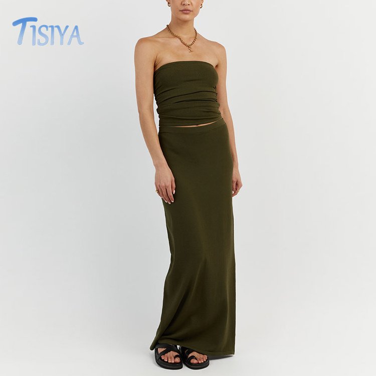 2023 New designs OEM customs fashion daily women's sets casual two piece set women clothing
