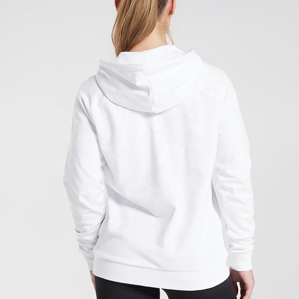 New 2024 wholesale Women's Zip Up Hoodie custom logo Basic Zipper Hooded Sweatshirt zipper hoodie for women