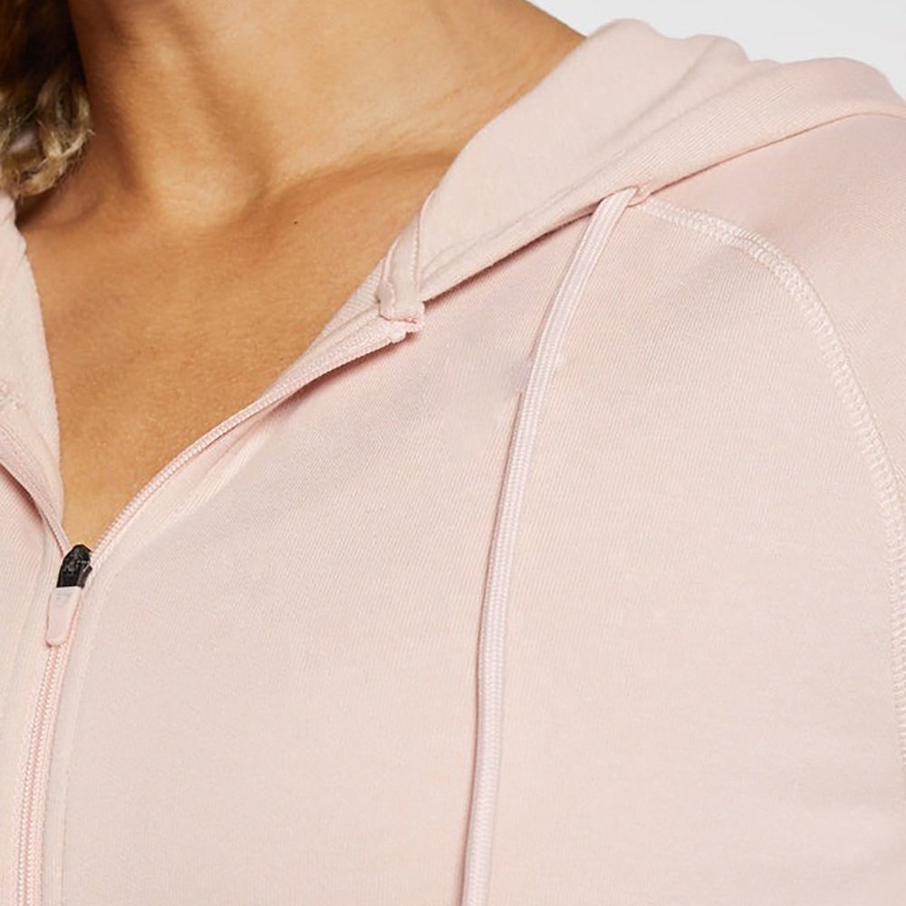 New 2024 wholesale Women's Zip Up Hoodie custom logo Basic Zipper Hooded Sweatshirt zipper hoodie for women