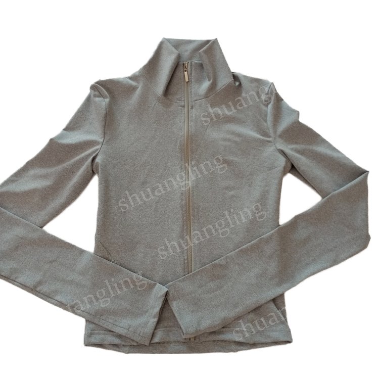 Clothing Manufacturer Women's Zipper Outfits Cotton Jacket and Skinny Flared Pants Casual Jogging Suits and Tracksuit Set