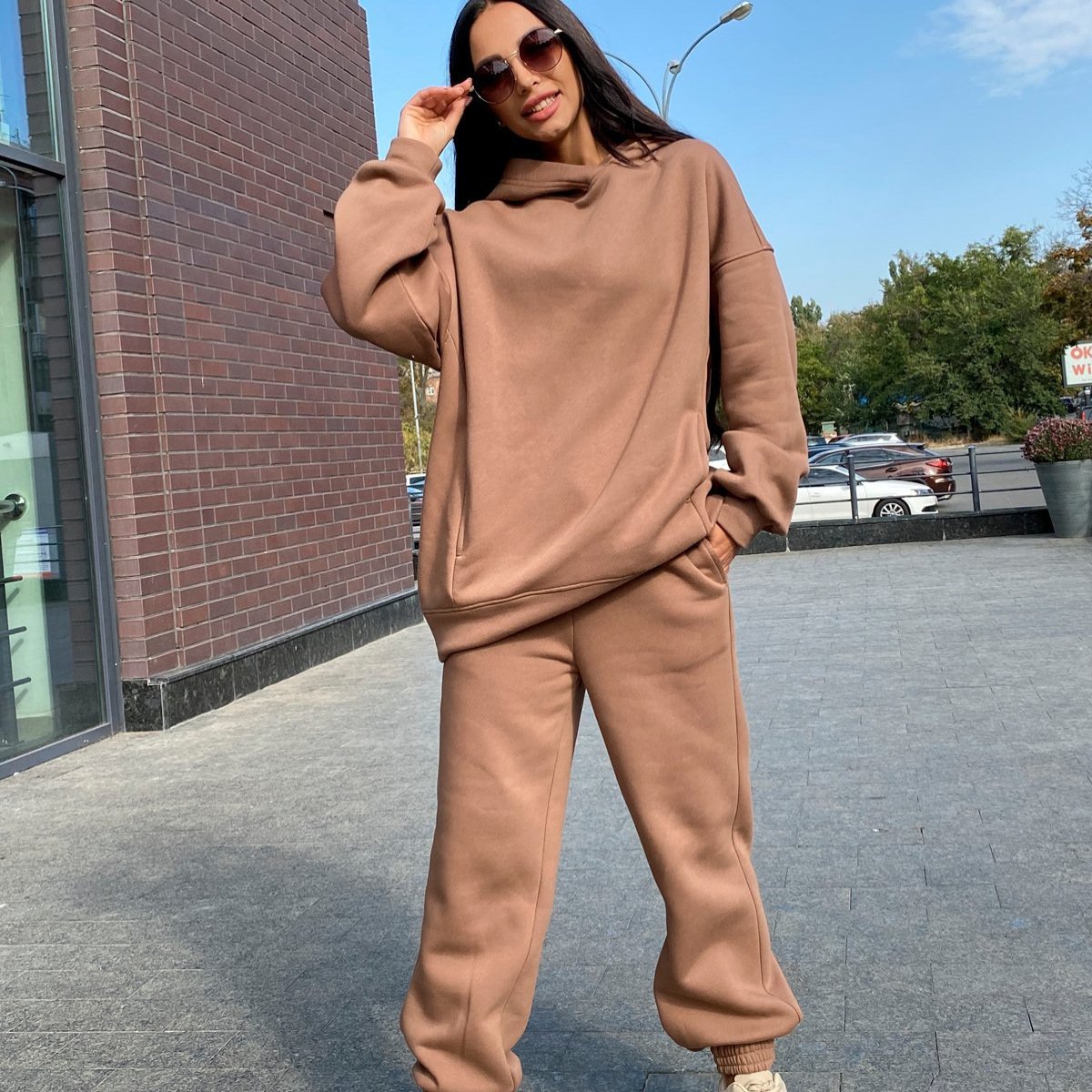 Manufacturing Long Pants Gym Custom Logo Plus Size Tracksuits 2 Piece Set Jogger Outfits Two Piece Set Soccer Outfits Women Sets