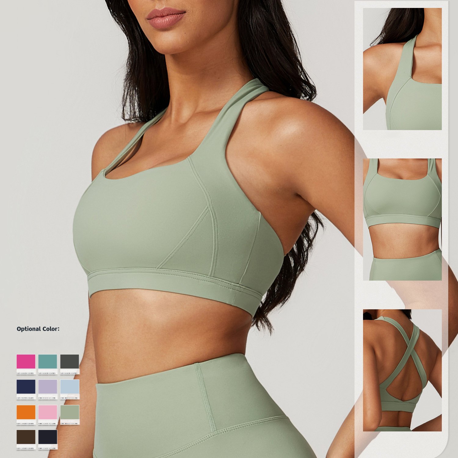 PASUXI 2024 Seamless Activewear Plus Size Yoga Set Womens Workout Gym Fitness Sets With Zipper Jacket