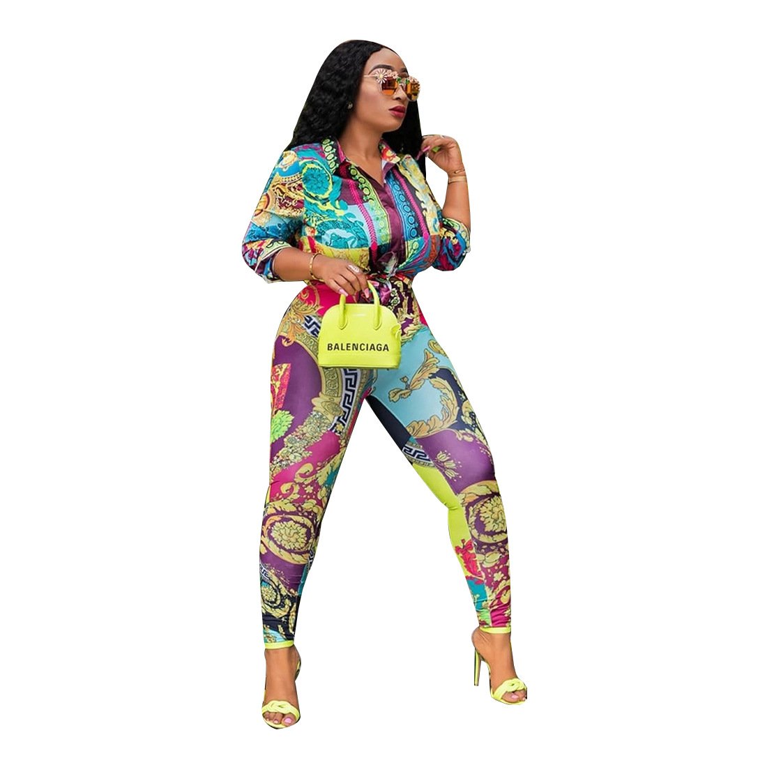 Factory Wholesale Price custom logo women two sets clothing women's set