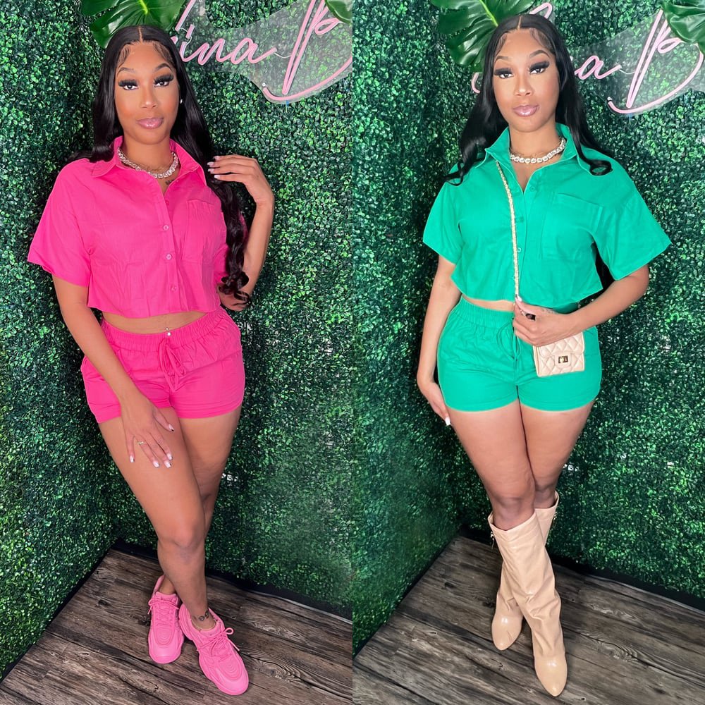 2024 Summer sets for women Cute female Outfits 2 Piece shorts Set candy color tracksuit loungewear women sets