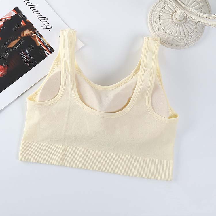 Bulk Price Comfortable 2-Piece Bra Set with Wide Strap Letters for Sporty Affordable Women's Comfort