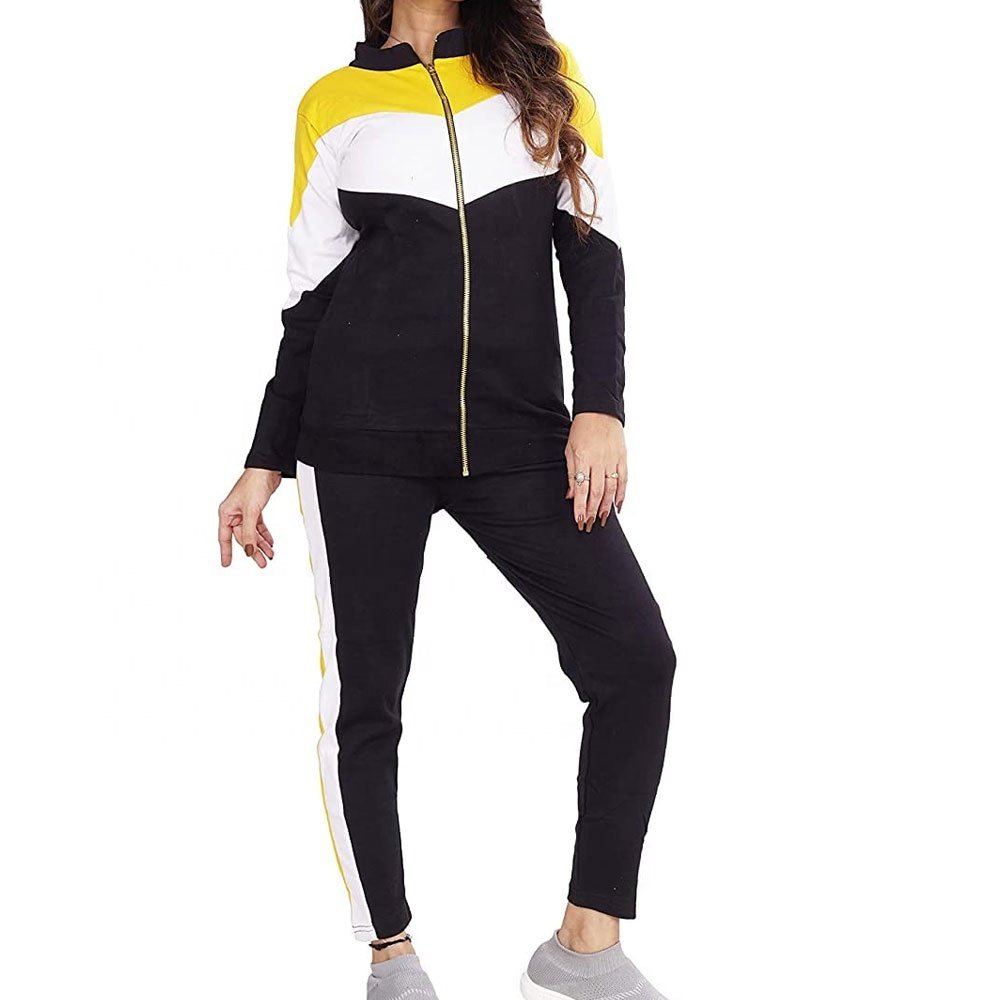 High Quality Custom Unisex Tracksuits with Side Strips custom set for women Wholesale Customize tracksuit women Sweatsuit