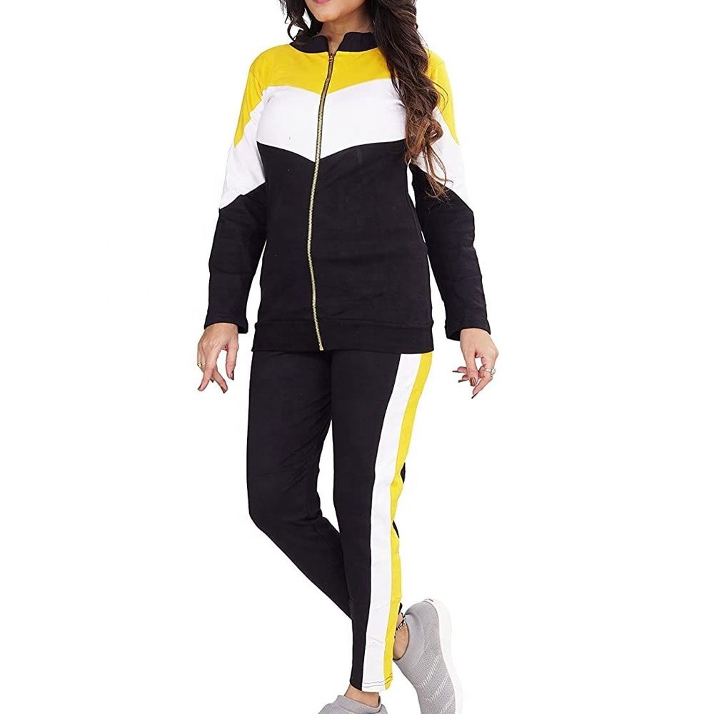 High Quality Custom Unisex Tracksuits with Side Strips custom set for women Wholesale Customize tracksuit women Sweatsuit
