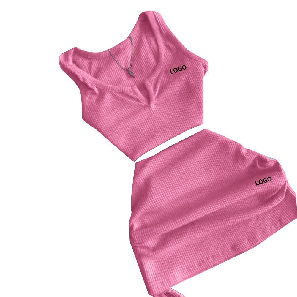 Jogging Wear Crop Top Luxury Designer Brands Two Piece Sets Casual Skirts Set Women Sets Ladies Dress Plus Size Women's Clothing