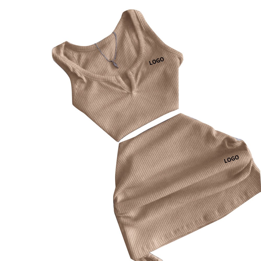 Jogging Wear Crop Top Luxury Designer Brands Two Piece Sets Casual Skirts Set Women Sets Ladies Dress Plus Size Women's Clothing