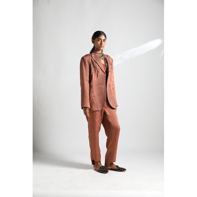Unique Design Pink Blazer with Pants from Indian Exporter and Supplier at Bulk Price at affordable price