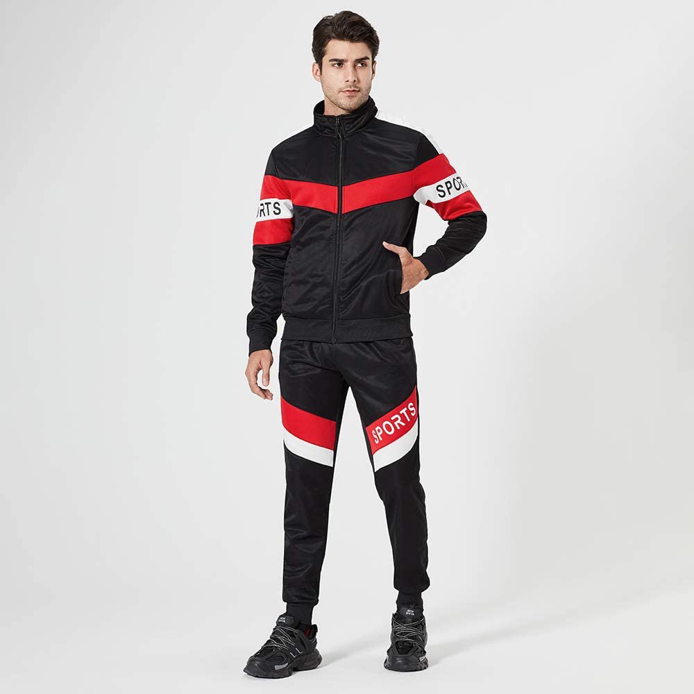 Latest Stylish Design Tracksuit for Men / Men's Casual Tracksuit Set Full Zipper 2 Pieces Jogging Set / 2023 Men Clothing Set