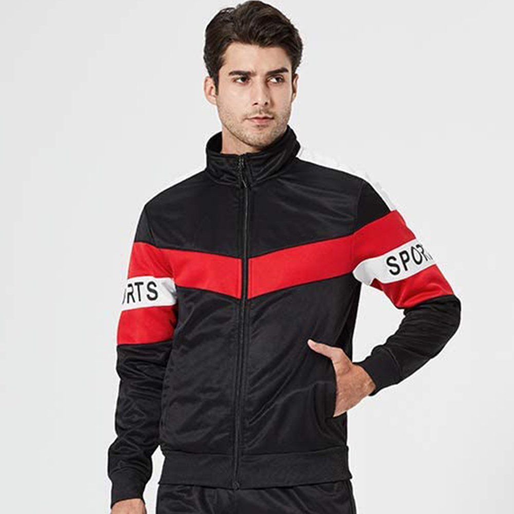 Latest Stylish Design Tracksuit for Men / Men's Casual Tracksuit Set Full Zipper 2 Pieces Jogging Set / 2023 Men Clothing Set